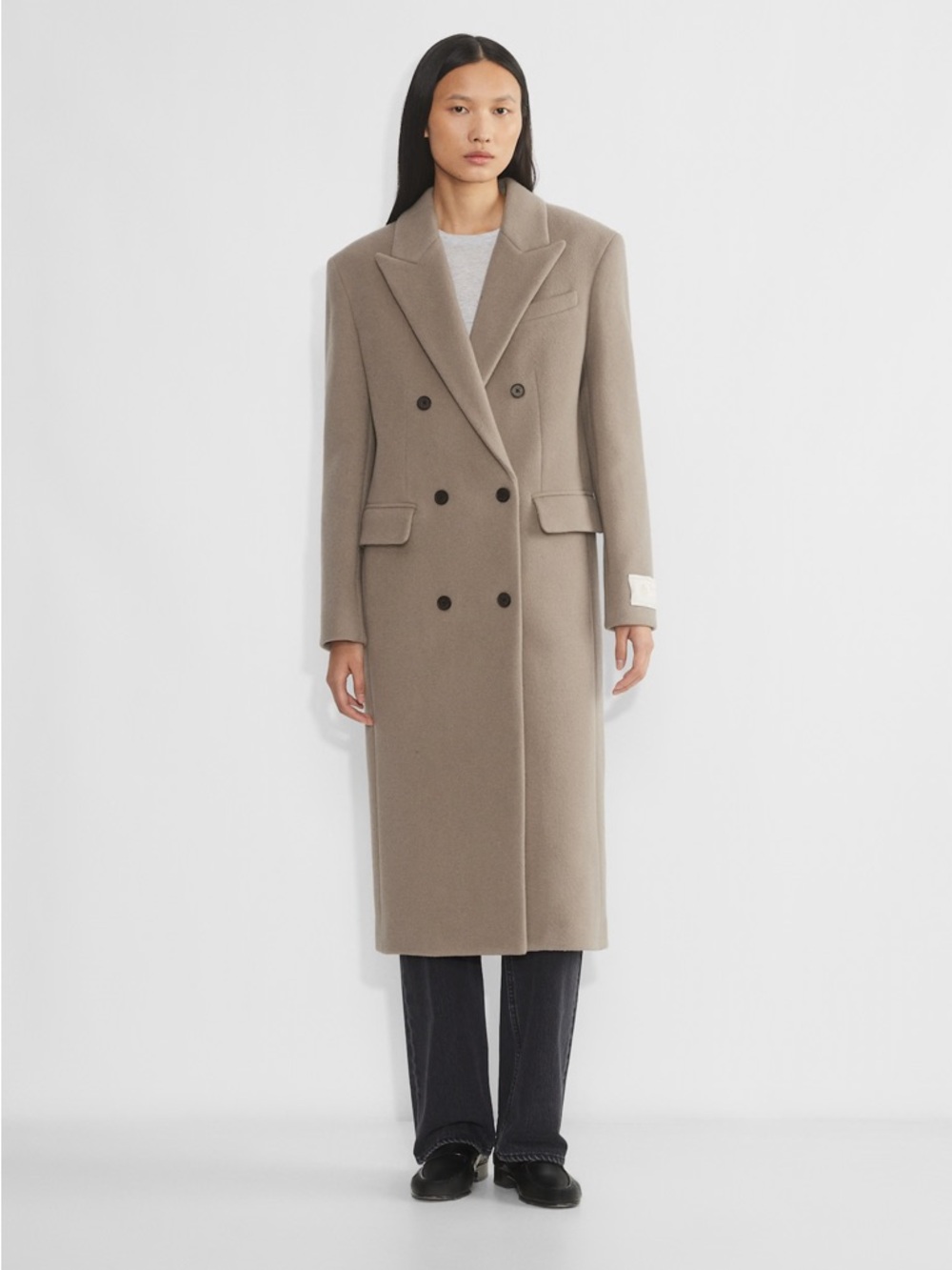 Aritzia Publication Coat in Black - Picture 2 of 3